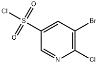 3-Bromo-2-chloropyridine-5-sulfonyl chloride(216394-05-7)